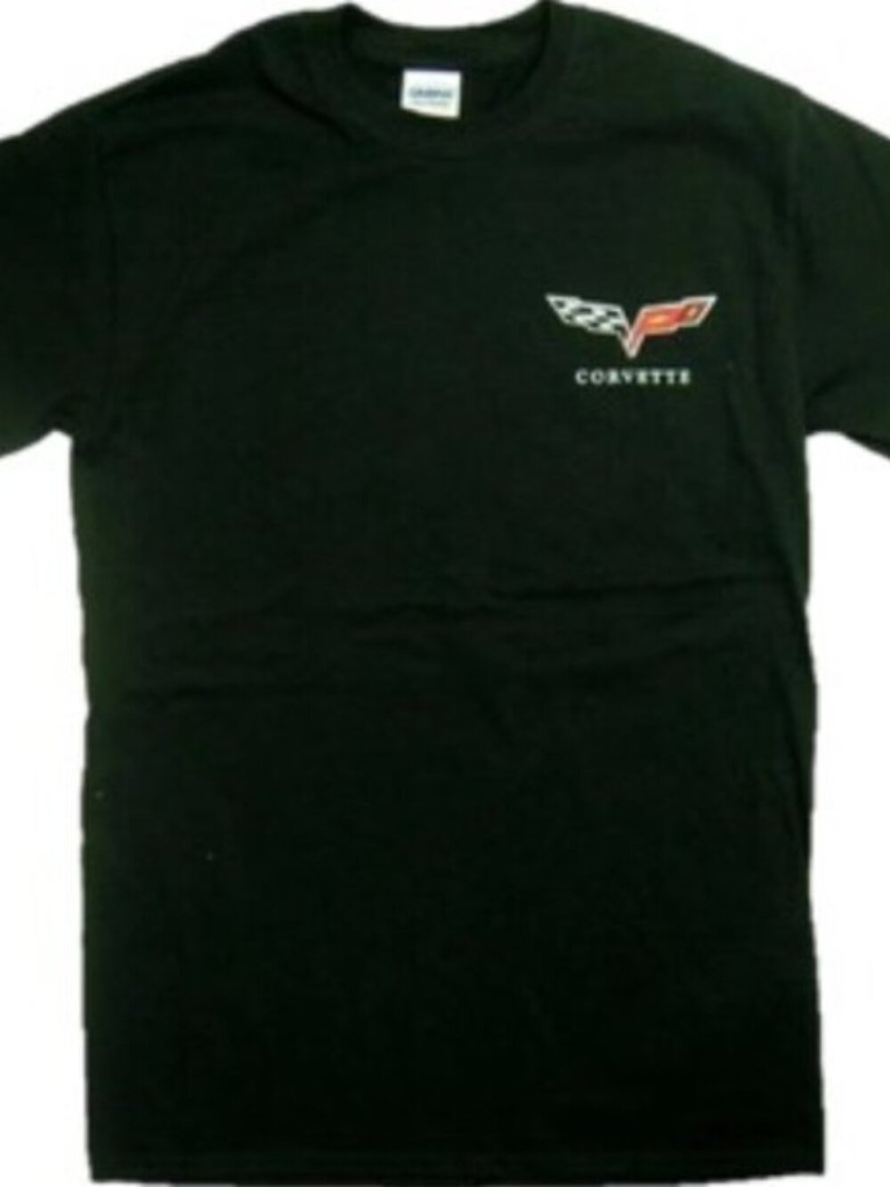 Joe Blow's T's Chevy Corvette Logo Born in The USA Men's T-Shirt